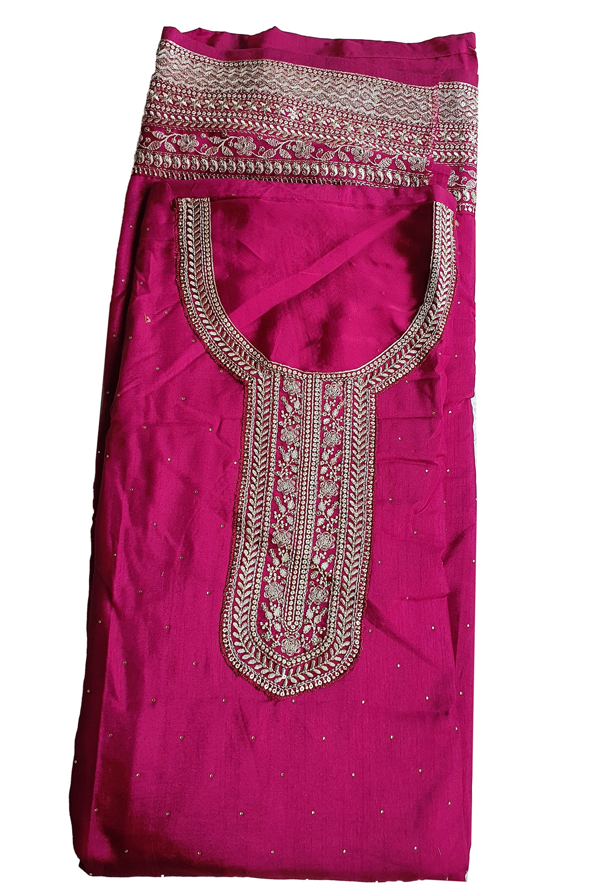 Rani Dola Silk Thread Embroidered Suit Set
