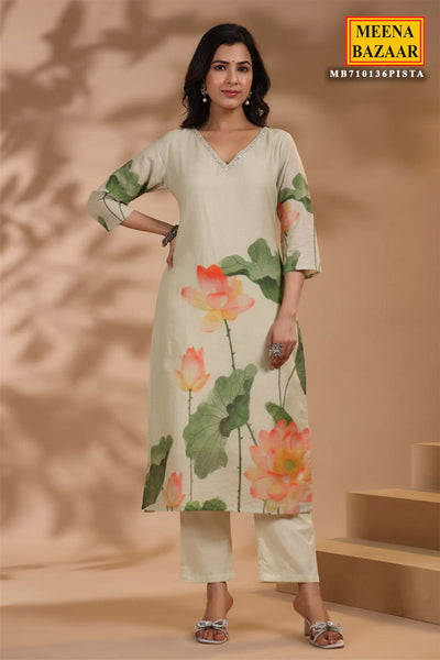 Pista Cotton Floral Printed Suit Set