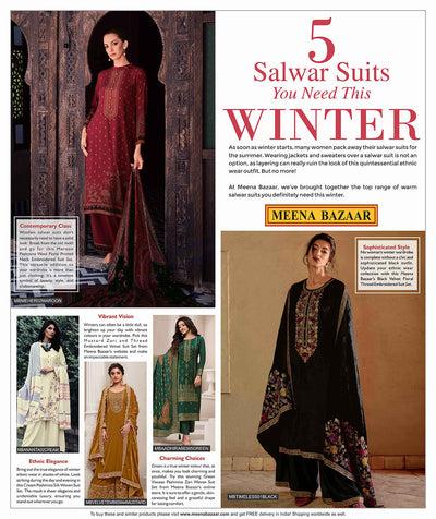 5 Salwar Suits You Need This Winter