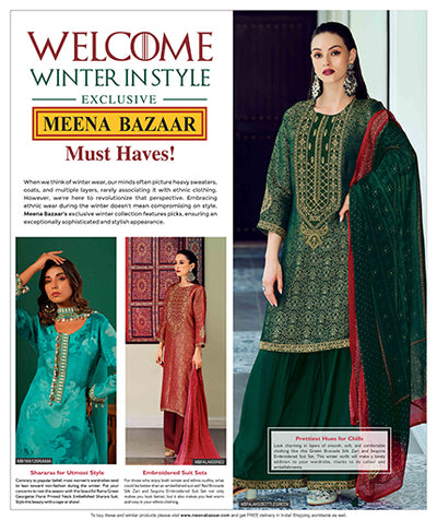 Welcome Winter in Style- Exclusive Meena Bazaar’s Must-Haves