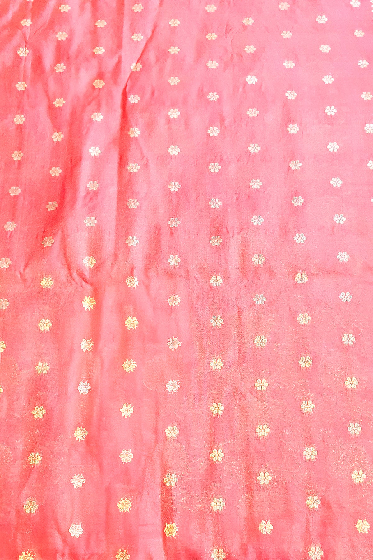 Gajari Banarasi Silk Woven Saree