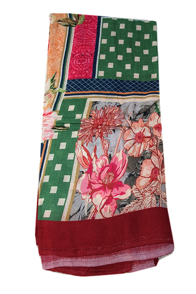 Gajari Pashmina Printed Suit