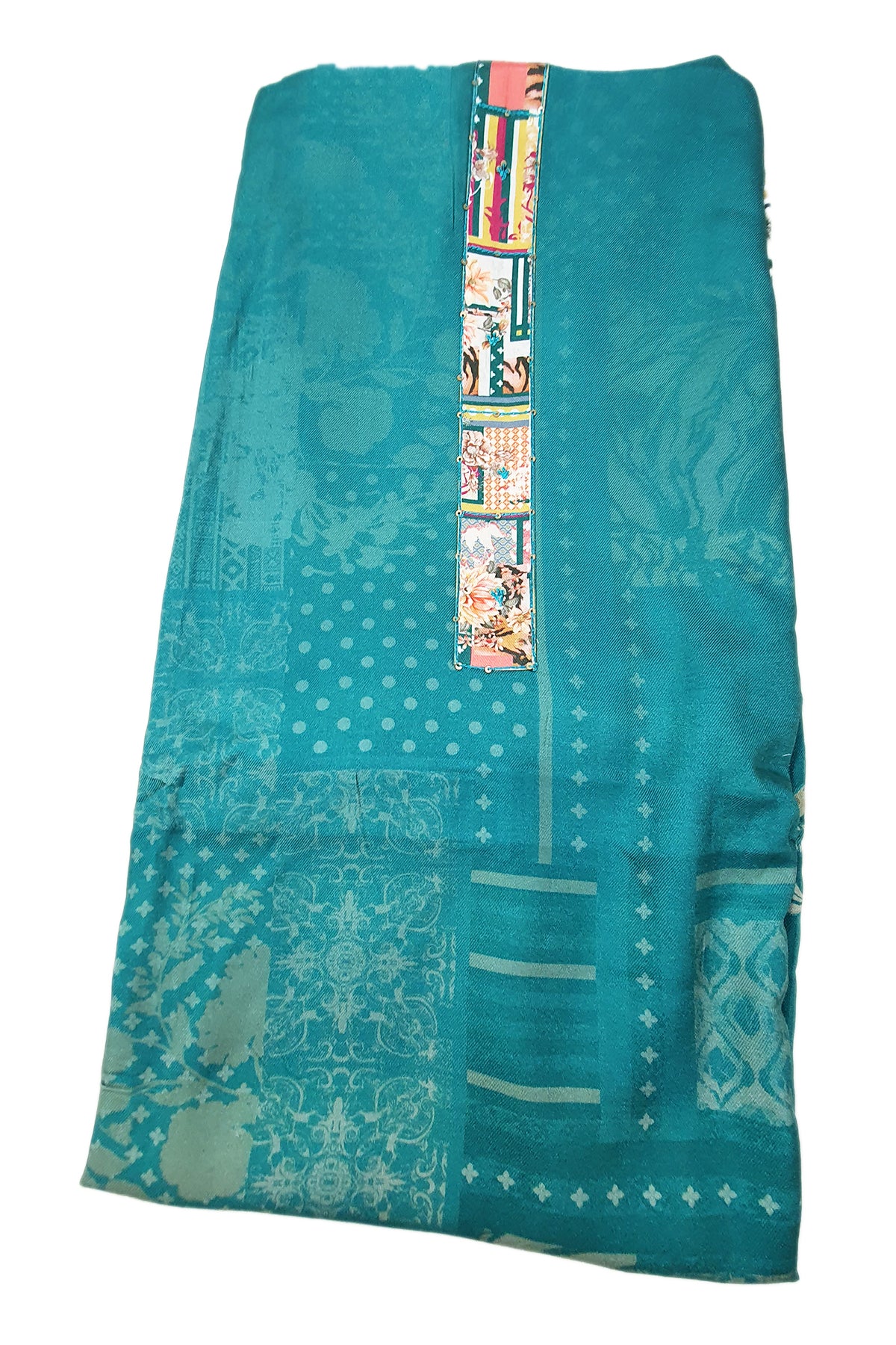 Rama Pashmina Printed Suit