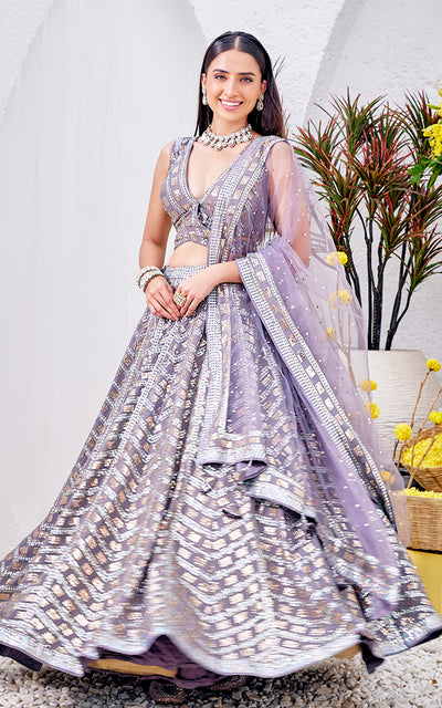 Buy Designer Indian Lehenga Choli for Women Wedding Bridal Party Wear Ready  Made Lengha With Jacquard Dupatta Ready to Wear Ghagra Choli Online in  India - Etsy