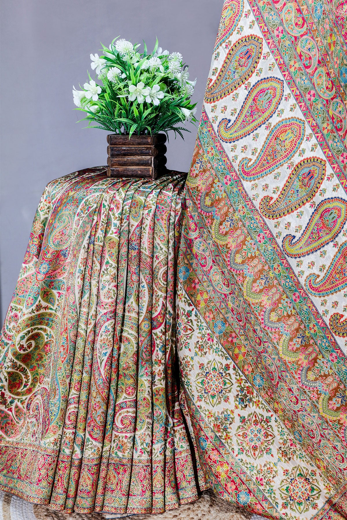 Tussar Silk Weaving Saree Elegant Festive & Traditional Wear