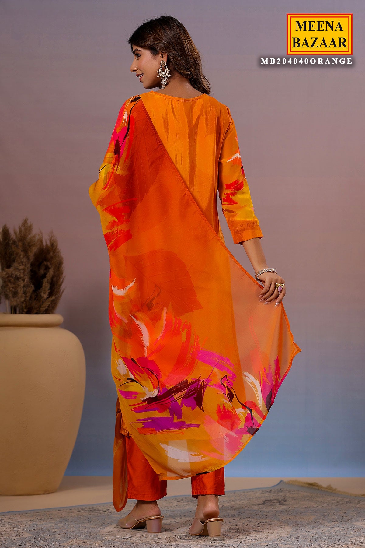 Orange Boutique - 🍁🍁🍁 Slub silk kurti with embroidery... | Facebook