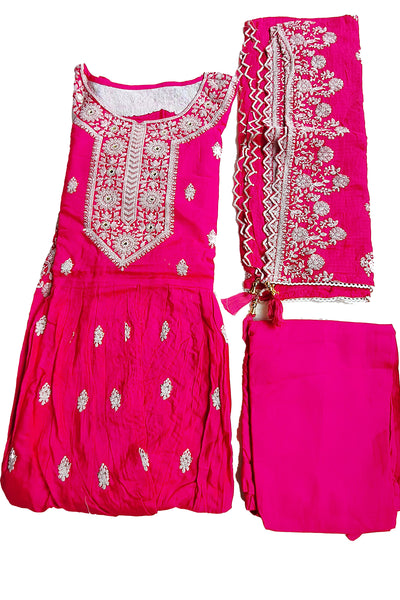 Rani Rayon Sequins Embroidered Suit Set