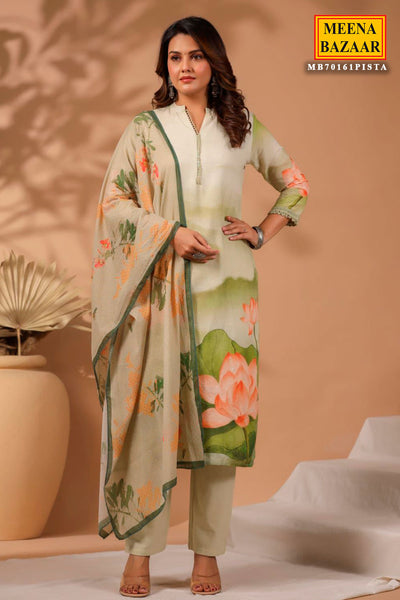 Pista Cotton Printed Suit Set