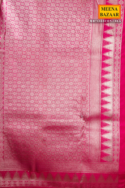 Sea Green South Silk Zari Woven Saree