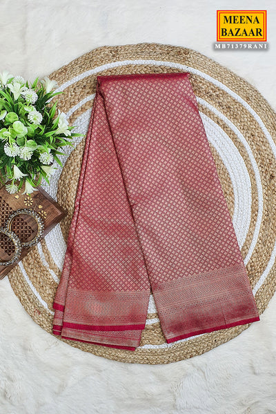 Rani Blended Silk Zari Woven Saree