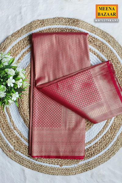 Rani Blended Silk Zari Woven Saree