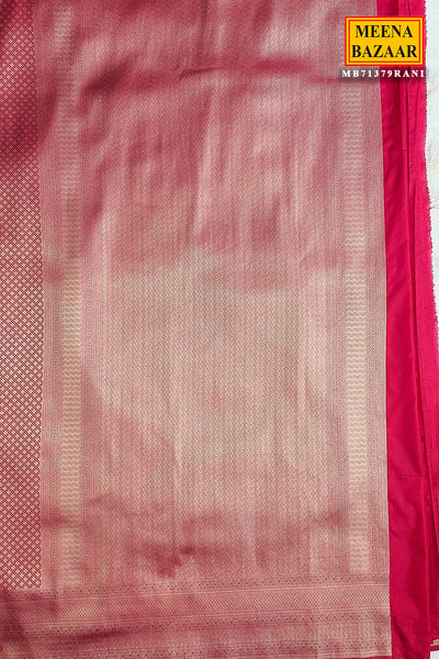 Rani Blended Silk Zari Woven Saree