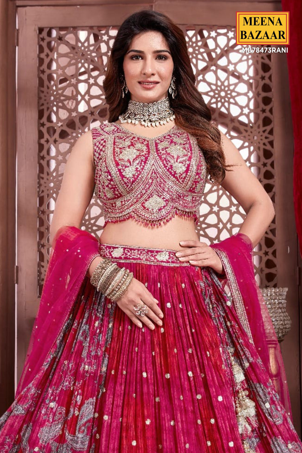 Buy Lehenga Choli Online Bridal Lehenga Choli Lehenga sarees Ghagra choli Designer Lehenga Choli Meena Bazaar