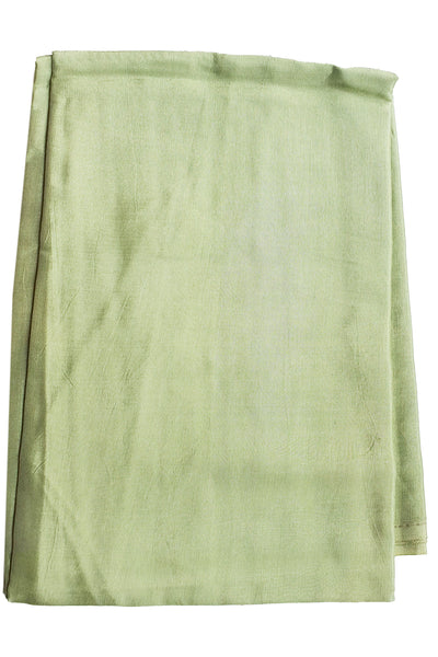 Green Tissue Printed Lace Embroidered Unstitched Suit