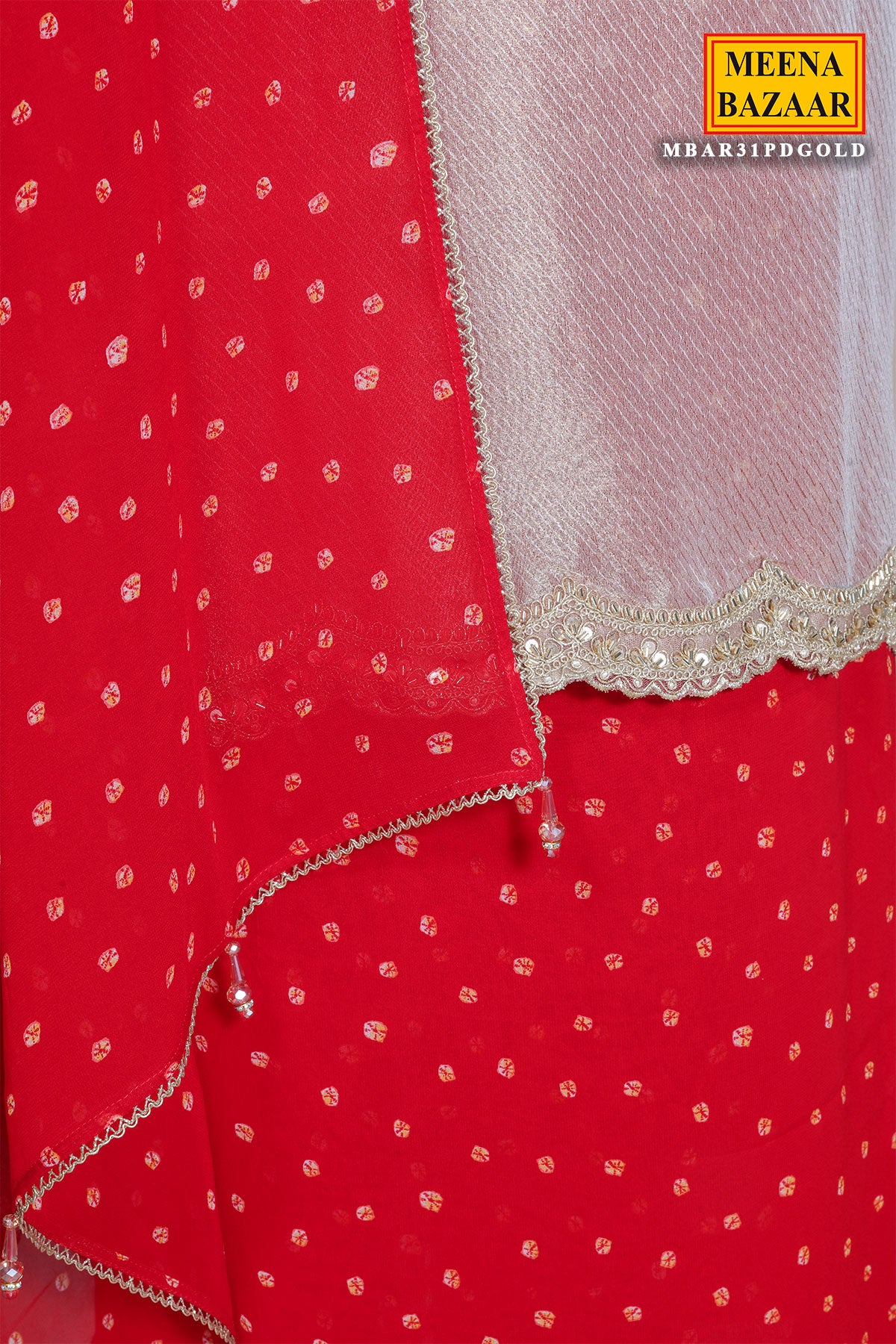 Gold Silk with Exquisite Embroidery Unstitched Suit