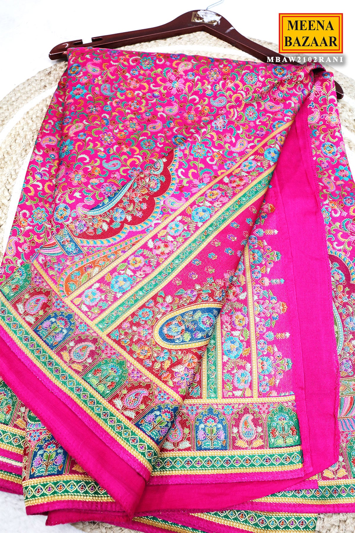 Rani Silk Weaving Saree Elegant Traditional & Festive Wear