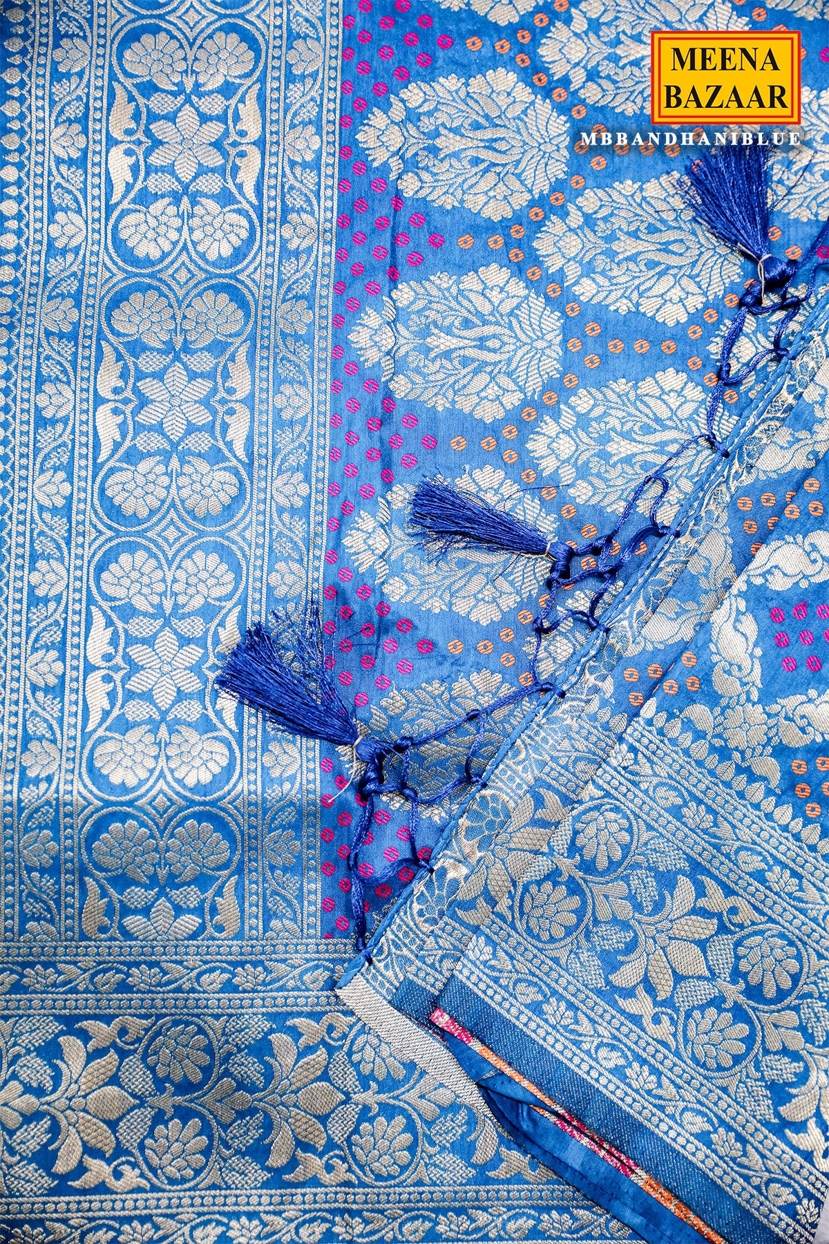 Elegant Royal Blue Saree