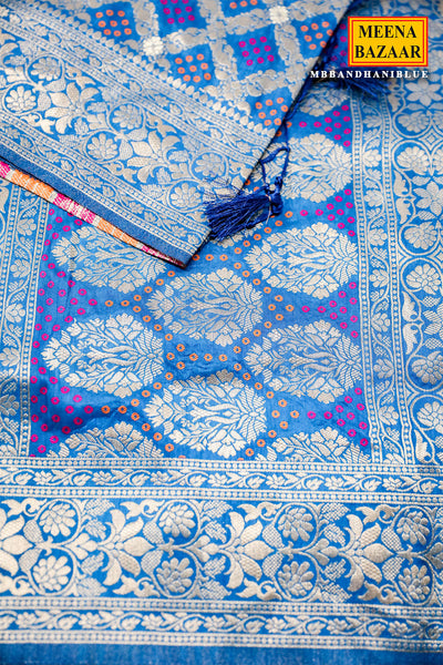 Elegant Royal Blue Saree