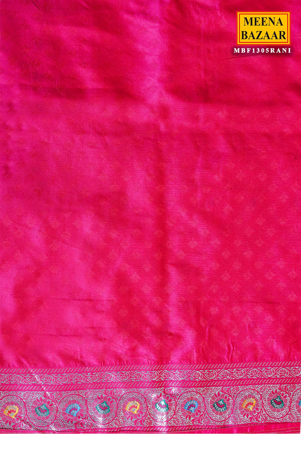 Rani Silk Weaving Saree Elegant Traditional Saree