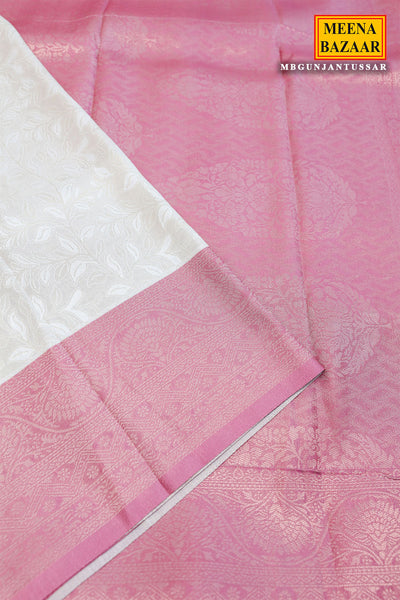 Tussar Silk Weaving Saree Traditional Festive Wear