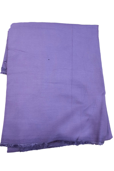 Purple Muslin Cotton Printed Unstitched Suit Set