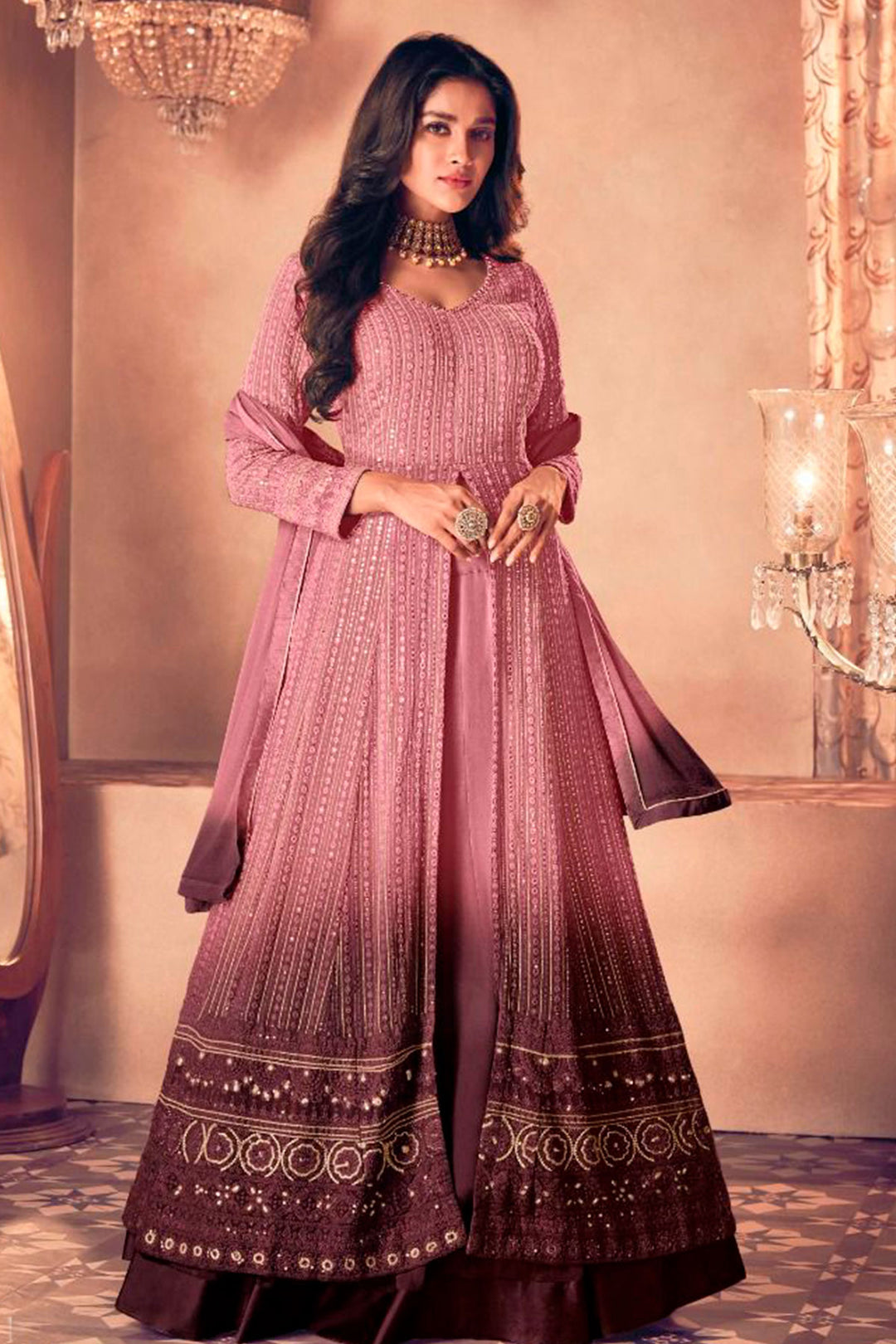 Heavy anarkali suits fashion