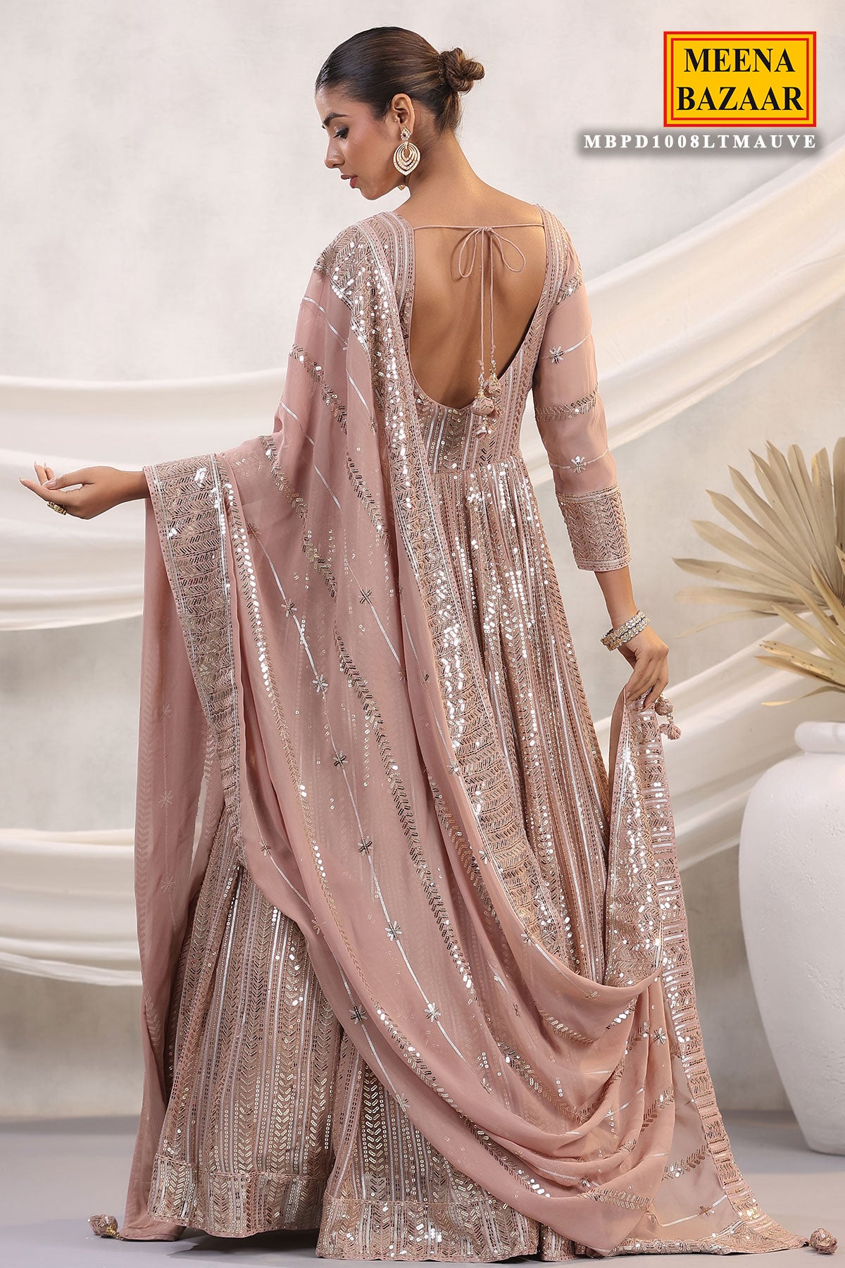 Wedding wear Silk Anarkali Suit Collection at Rs.2499/Piece in chandigarh  offer by Meena Bazaar