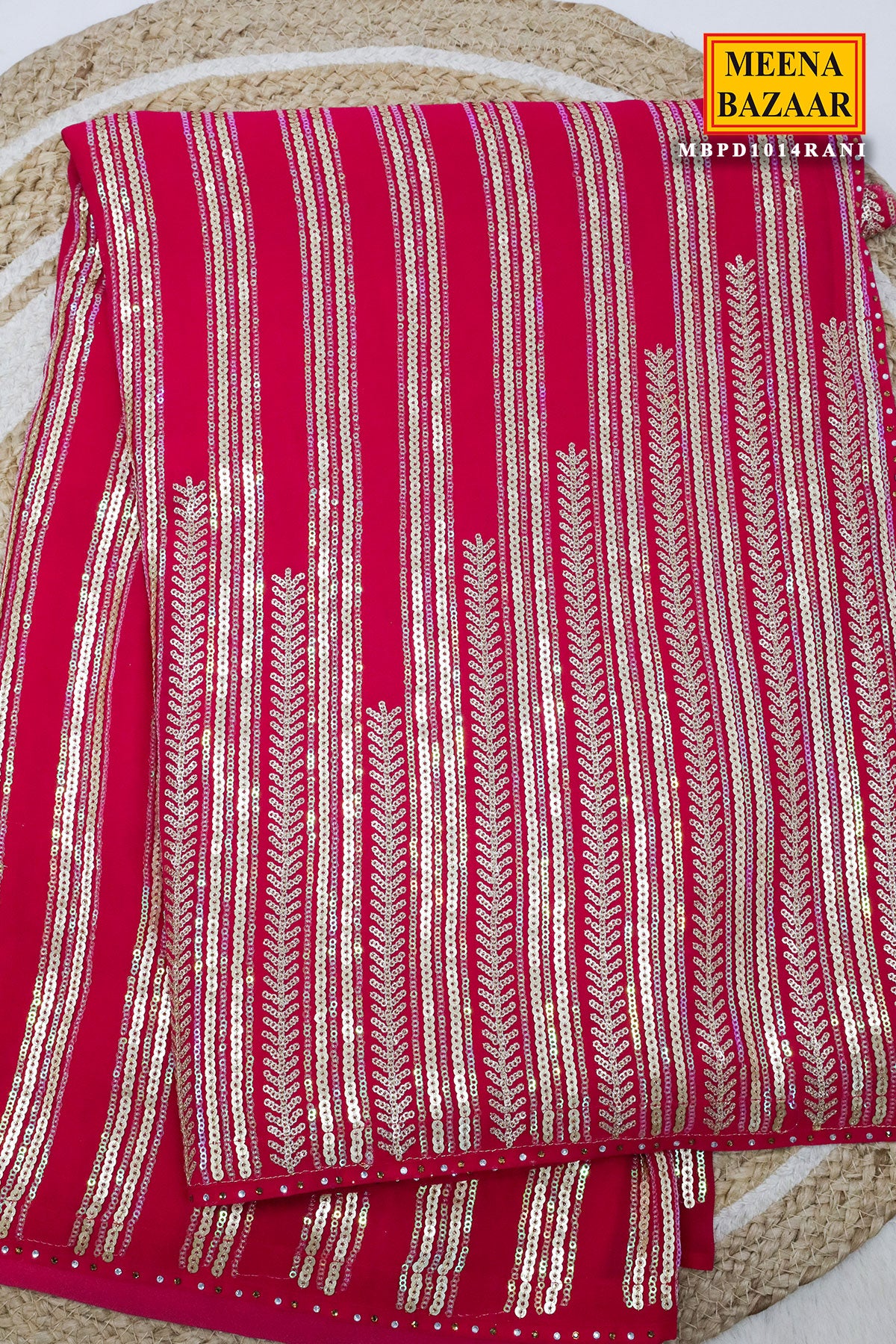 Rani Georgette Saree Royal Charm in Every Drape