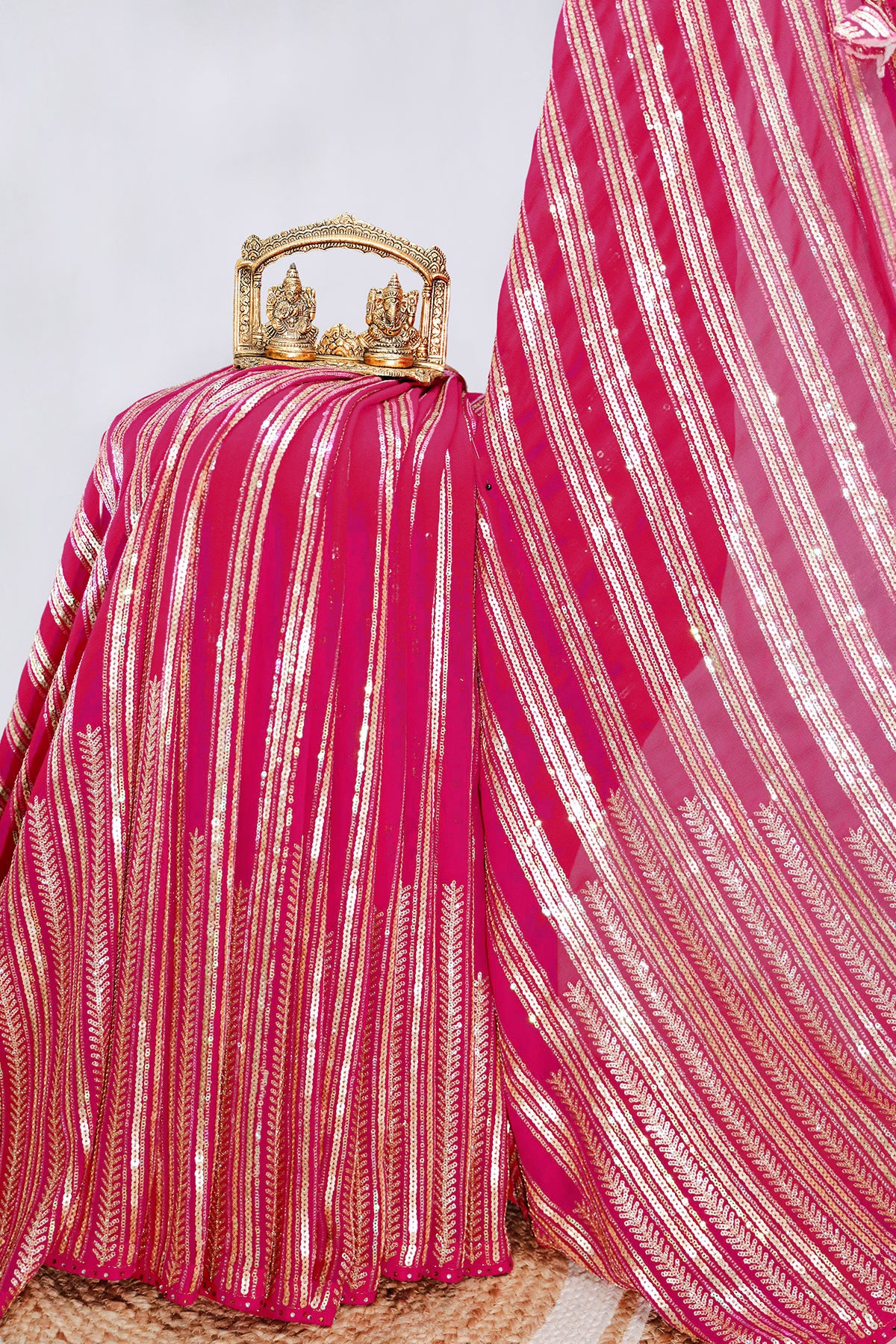 Rani Georgette Saree Royal Charm in Every Drape