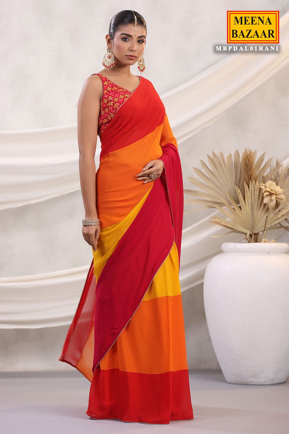 Felicitous Orange Soft Banarasi Silk Saree With Enchanting Blouse Piec –  LajreeDesigner