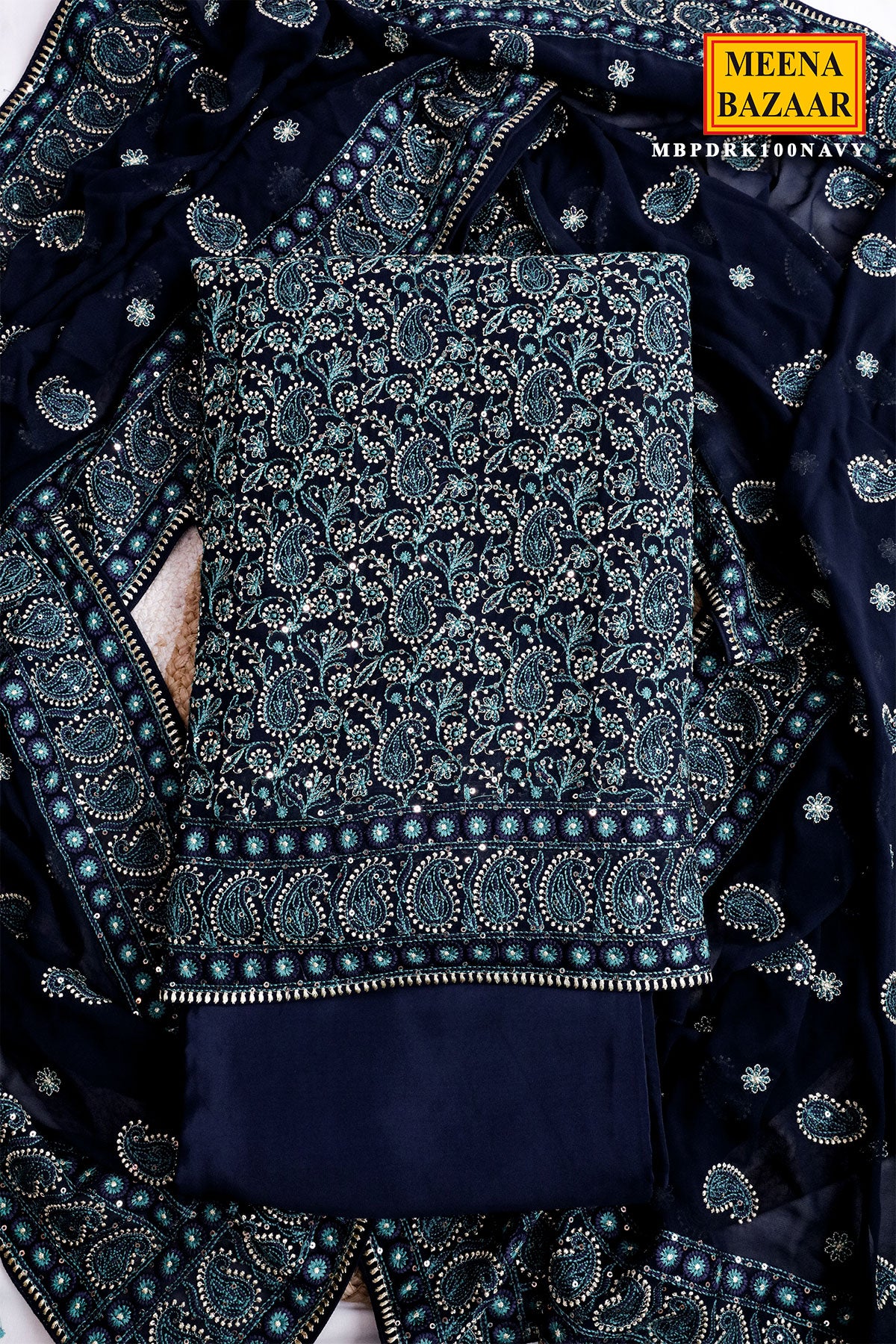 Navy Suit Piece Bold Meets Classic Unstitched Suit