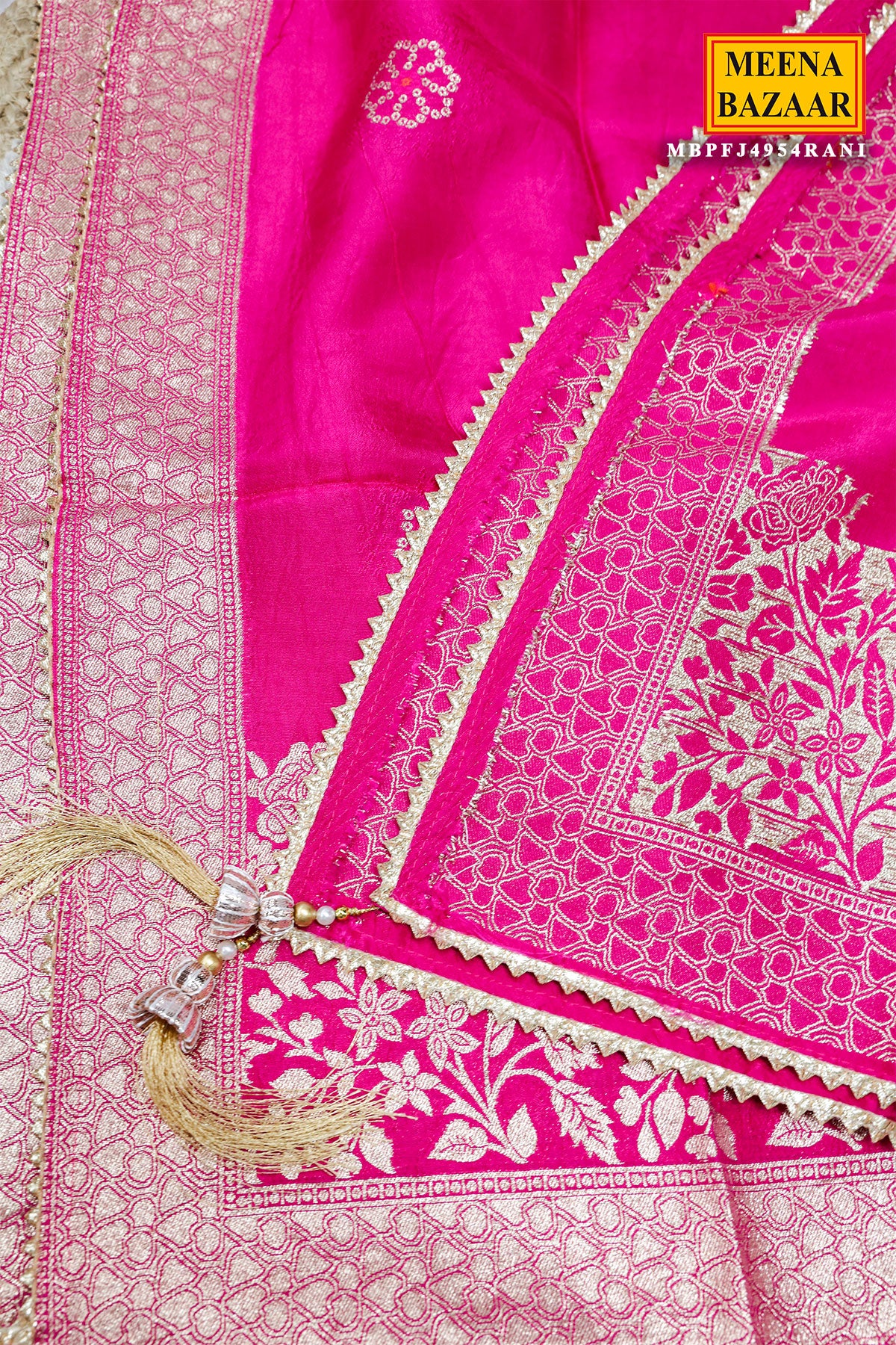 Rani Silk Embroidered Unstitched Suit