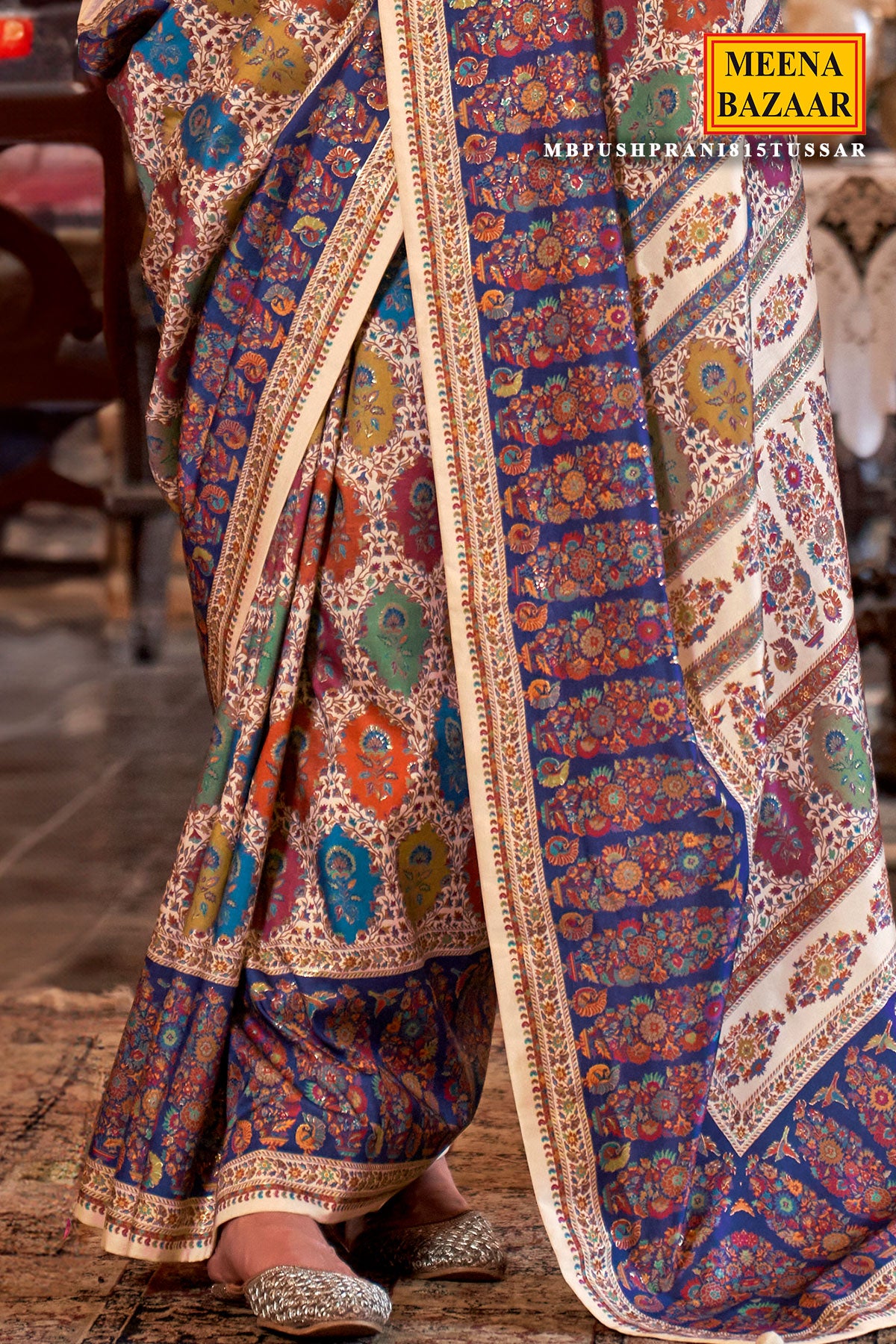 Tussar Silk Weaving Saree Elegant Traditional & Casual Wear