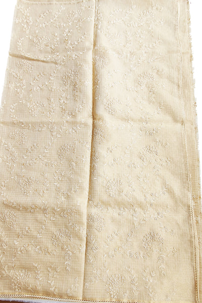 Tussar Cotton Tissue Woven Saree