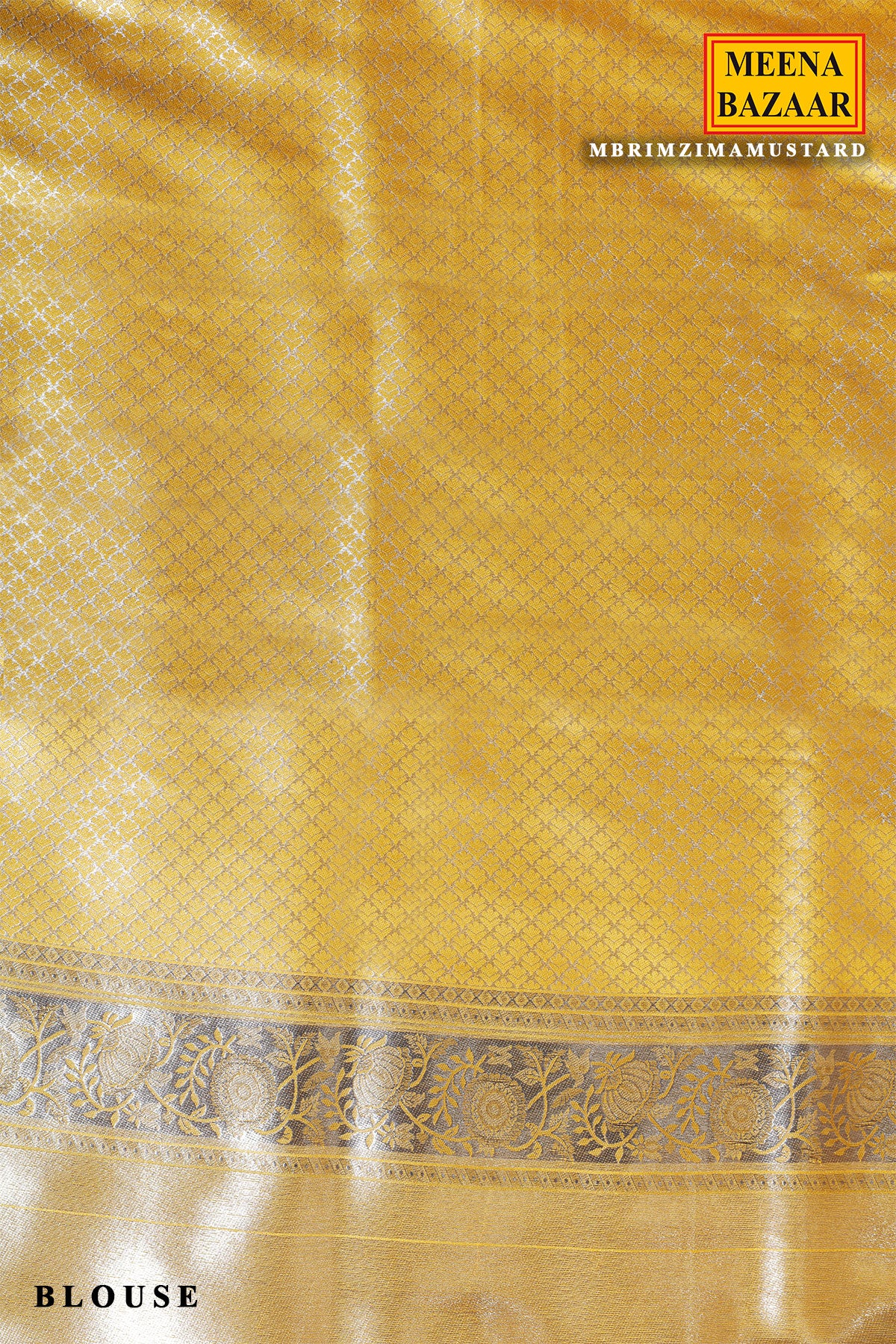 Mustard Silk Weaving Saree Traditional Festive & Wedding Wear