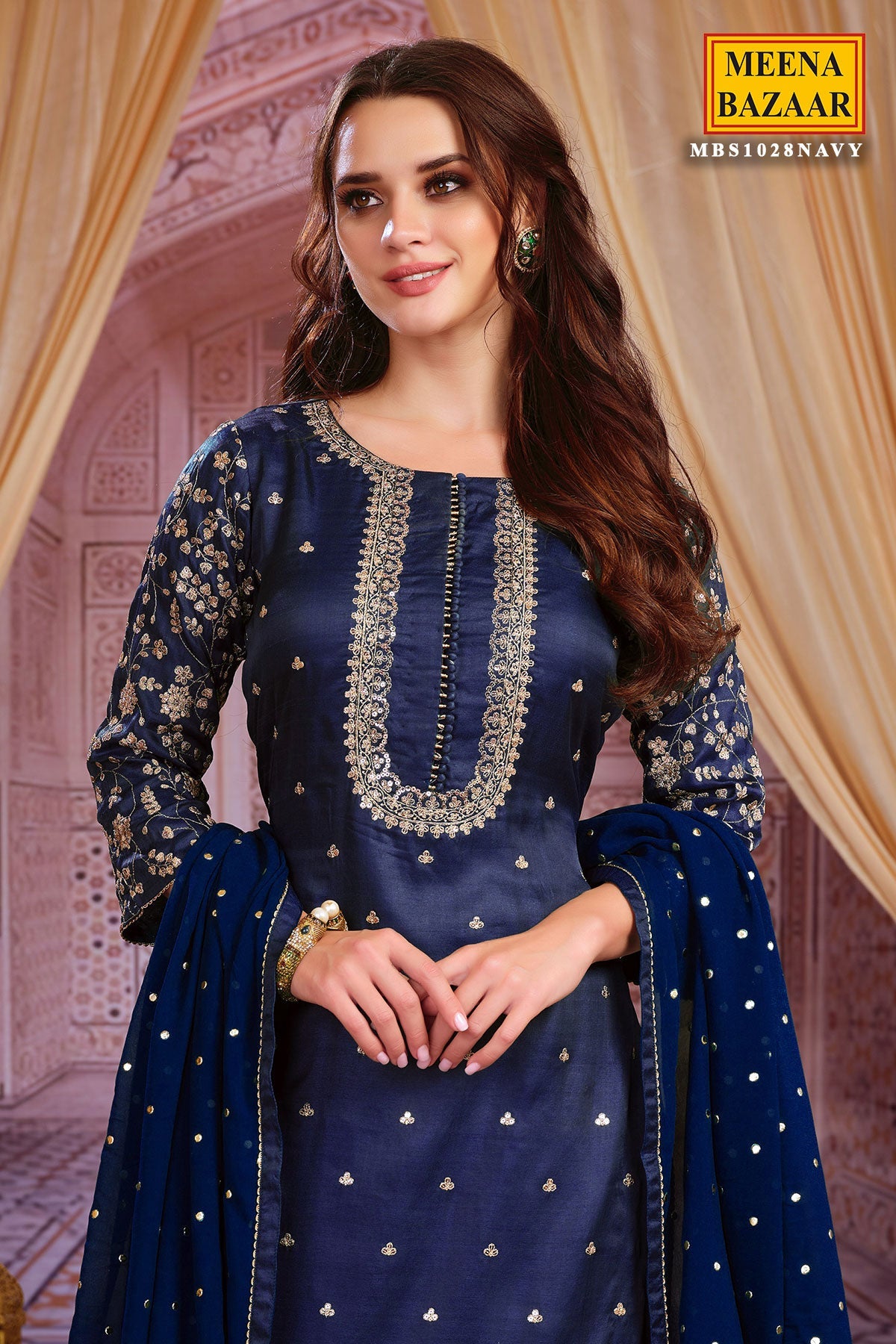 Meena bazaar salwar suits best sale