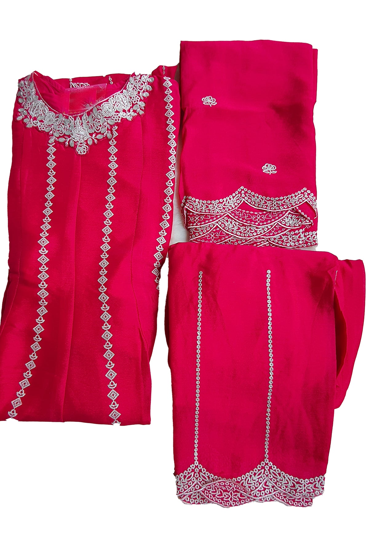 Rani Chinon Sequins Embroidered Suit Set