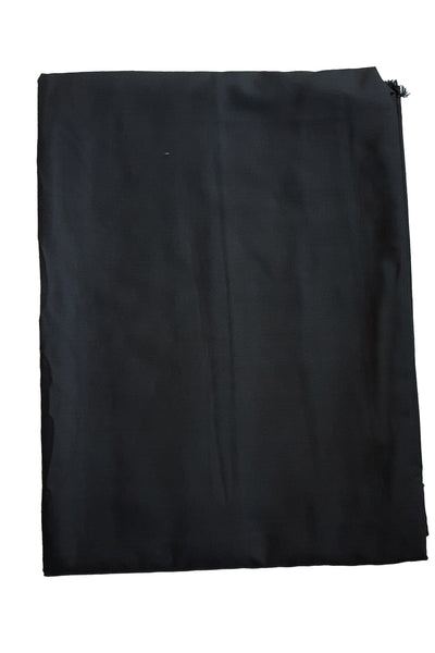 Black Muslin Printed Unstitched Suit
