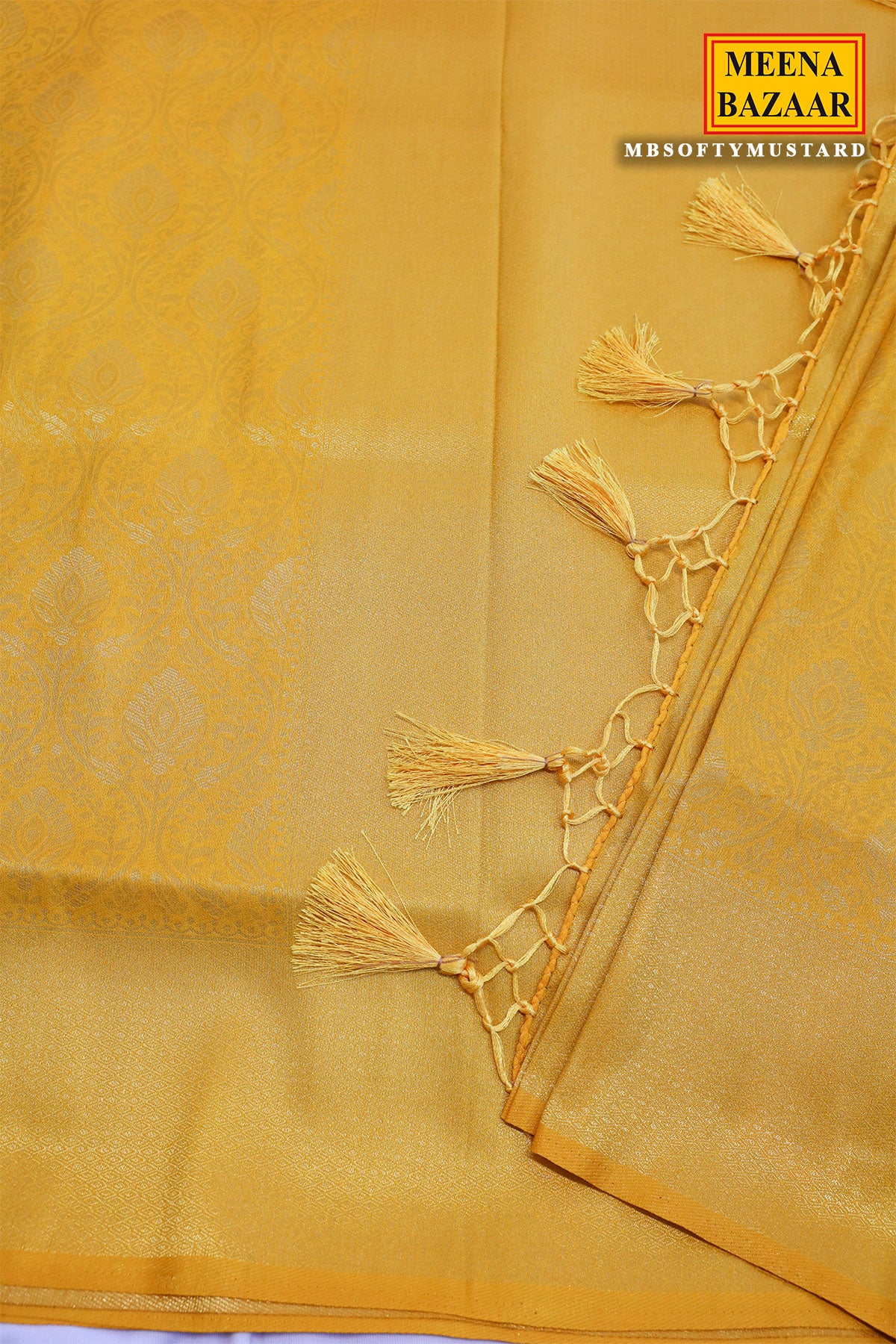 Mustard Silk Weaving Saree Elegant Traditional & Festive Wear