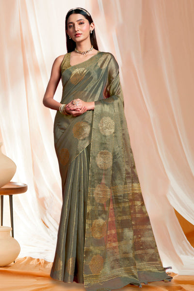 Tissue Silk Sarees - Shop Pure Banarasi Tissue Silk Sarees online - Sacred  Weaves