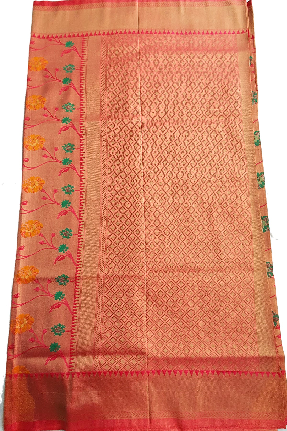 Red Banarasi Silk Saree