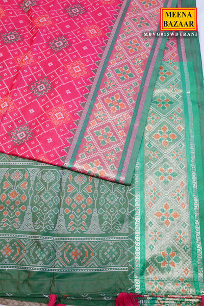 Rani Silk Weaving Saree Elegant Traditional & Festive Wear