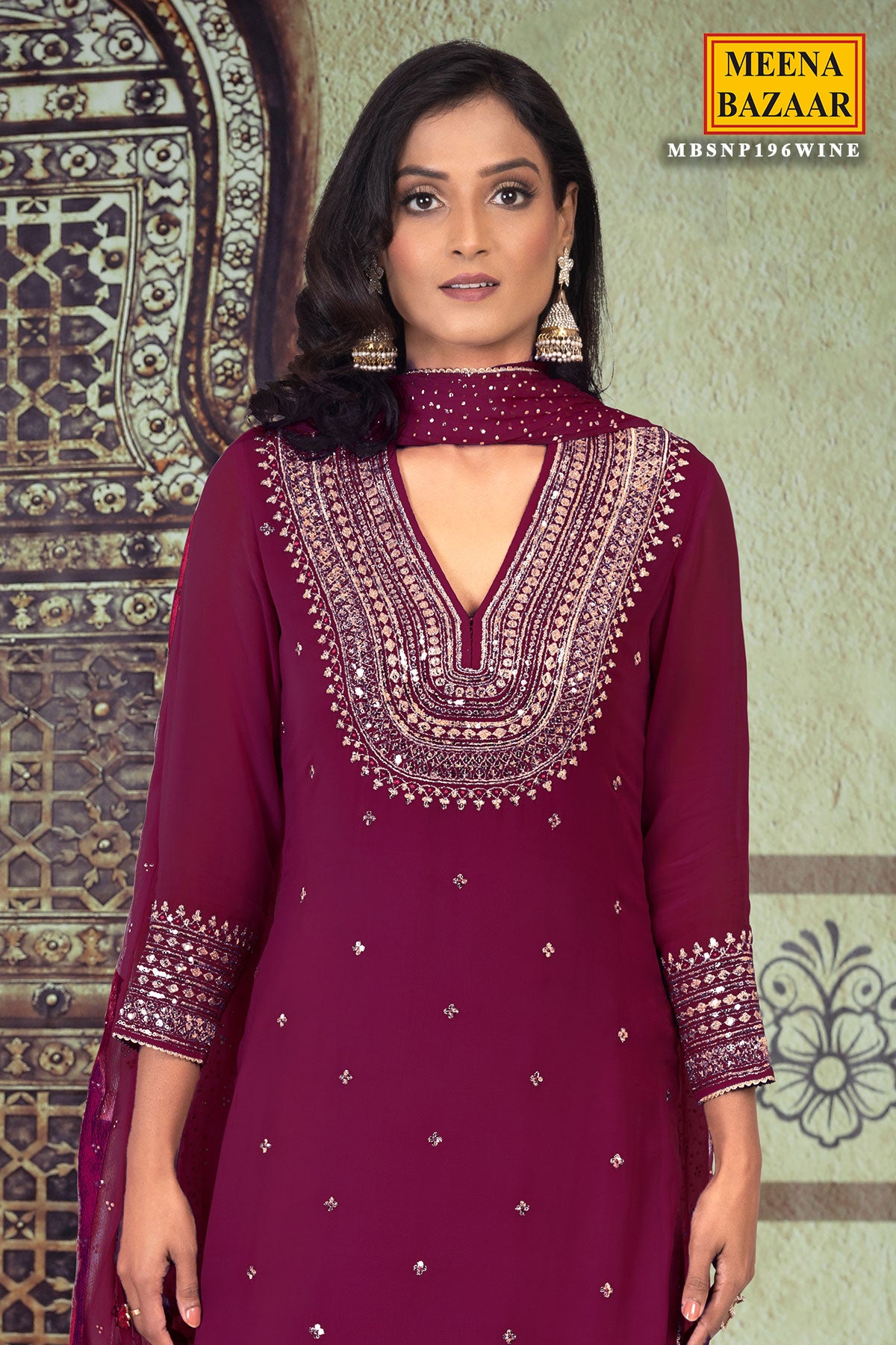 Wine Kurtis Online Shopping for Women at Low Prices