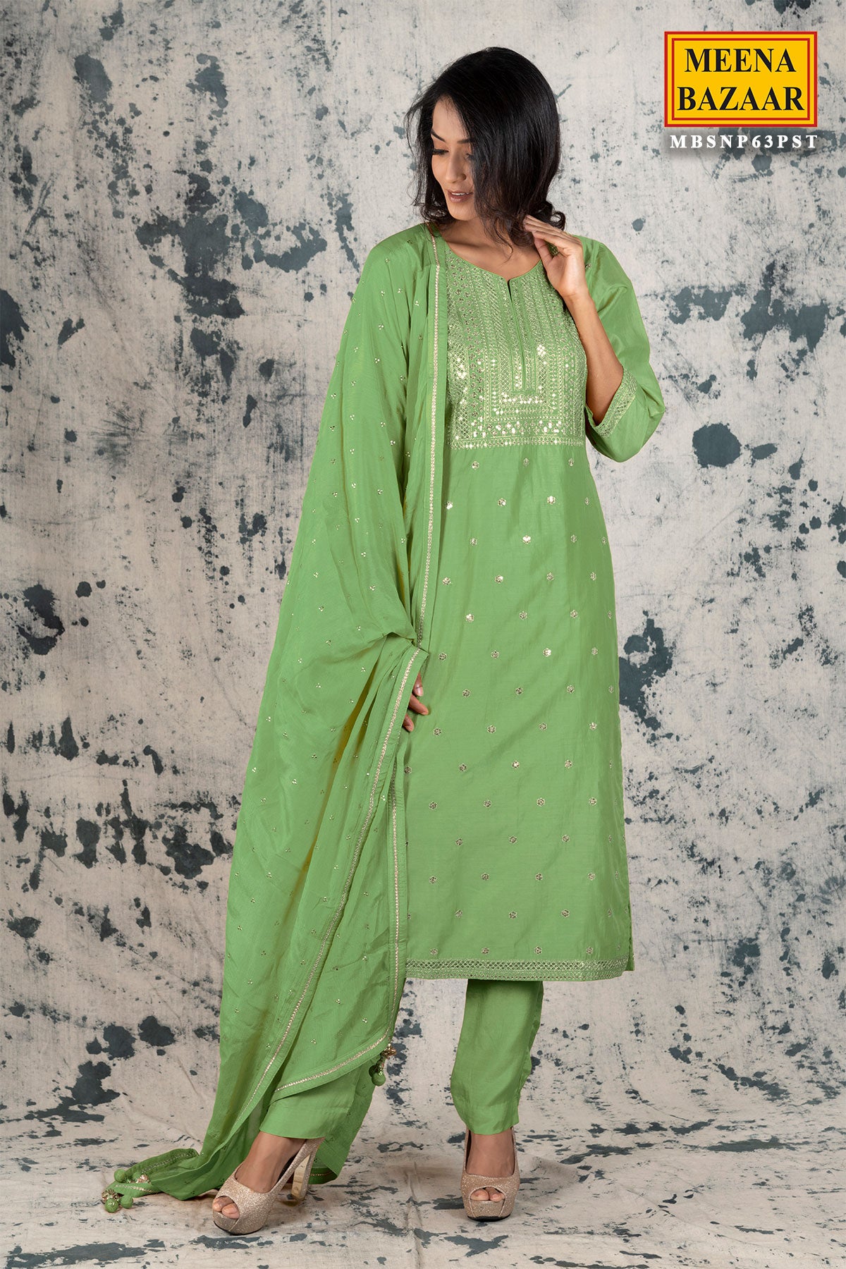 Pista Silk Suit Set